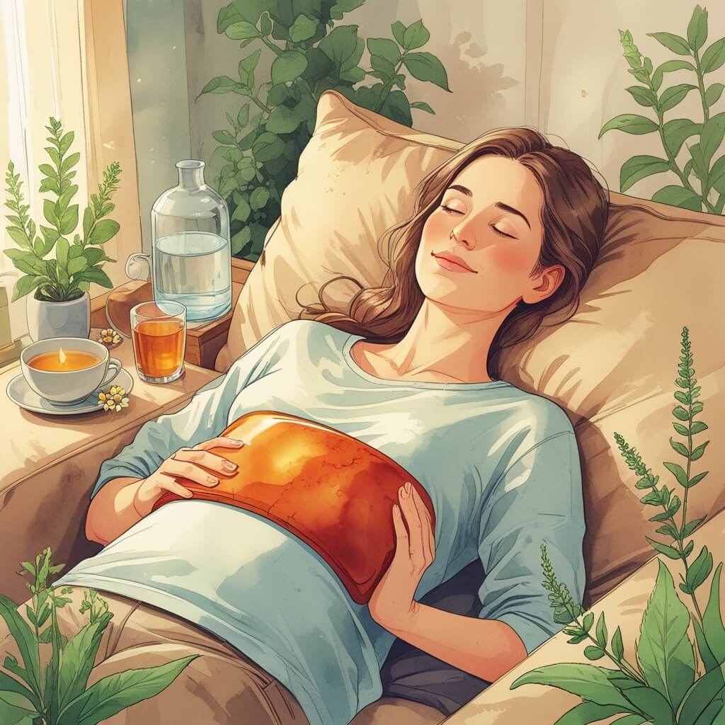 Leonardo_Phoenix_10_Cozy_illustration_of_a_woman_resting_peace_1 (1)